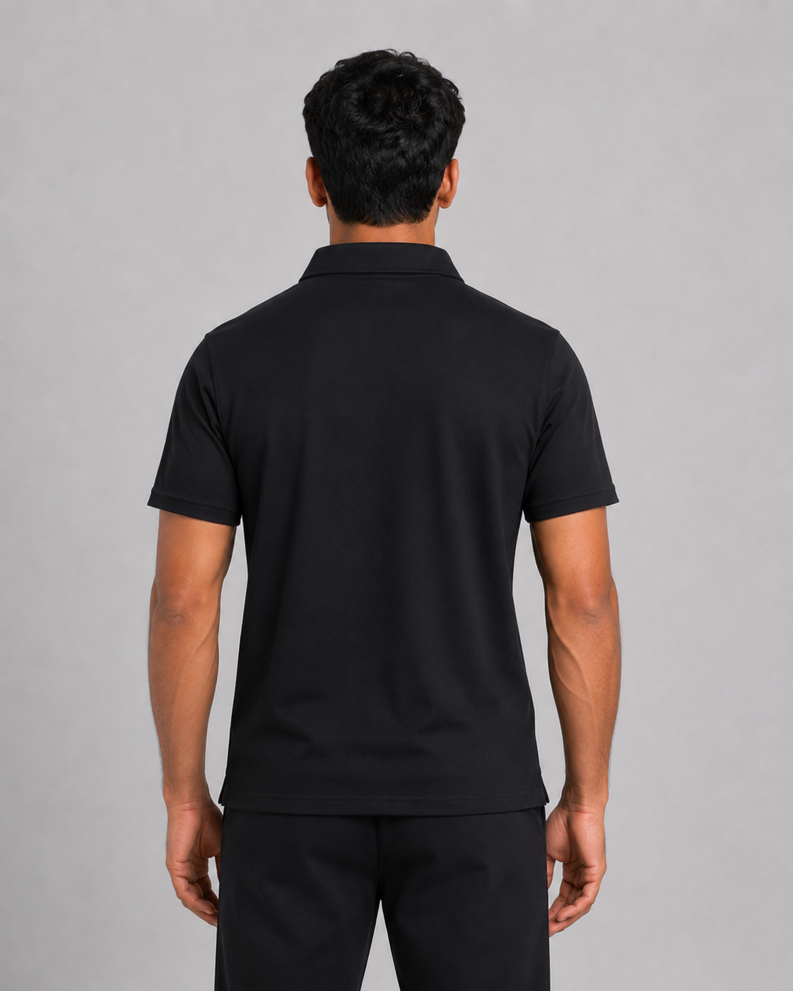 Colorblock Panel Polo