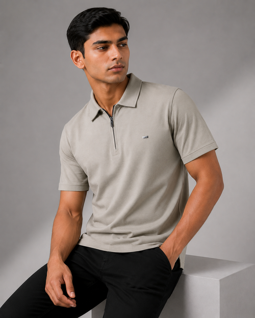 Scuba Zip-Polo
