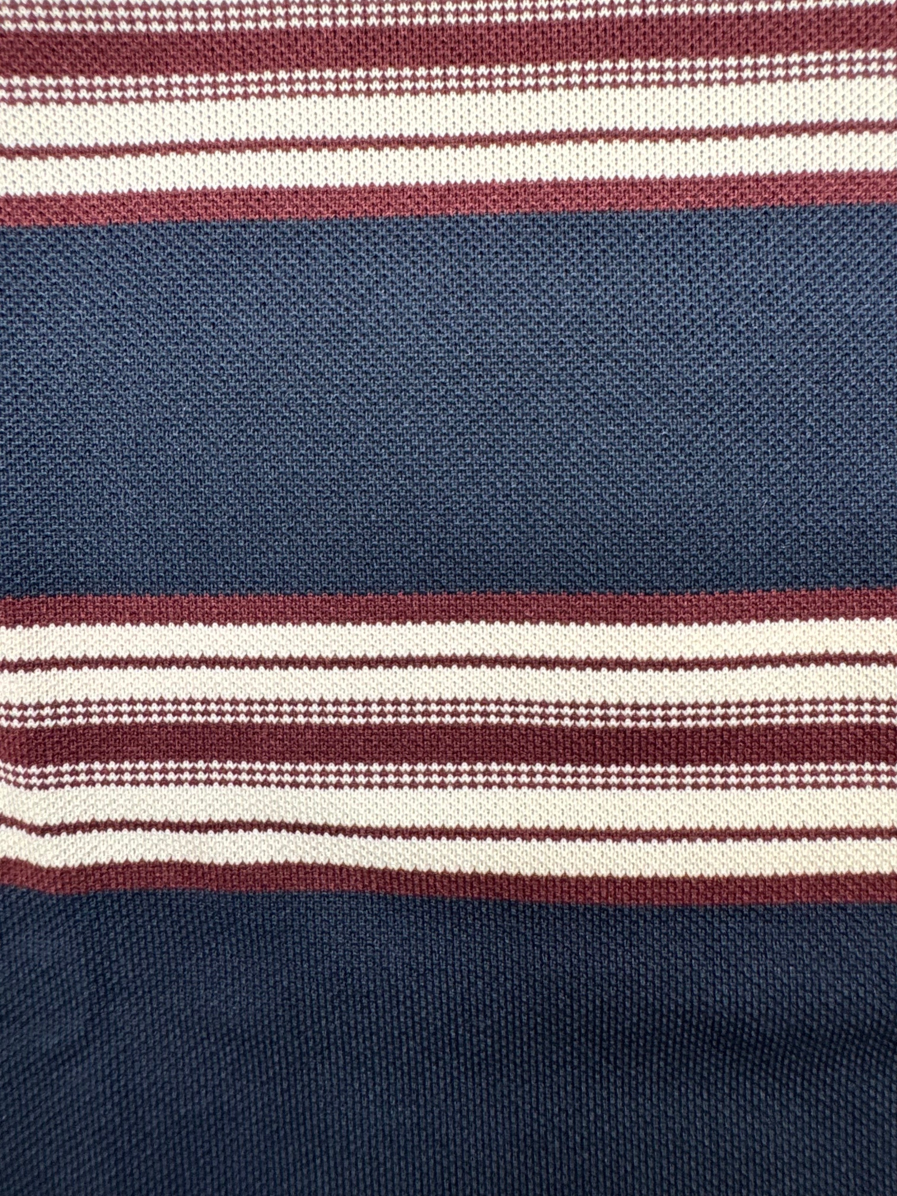 Multi-Stripe Crew Neck T-Shirt