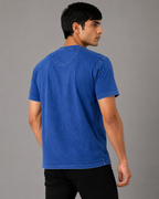 Acid Wash Denim Pocket T-Shirt