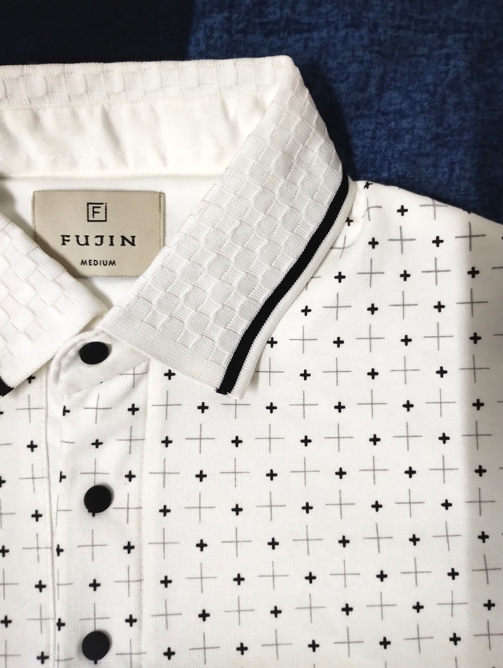 Cross Print AOP Polo
