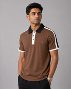 Colorblock Racer Stripe Polo