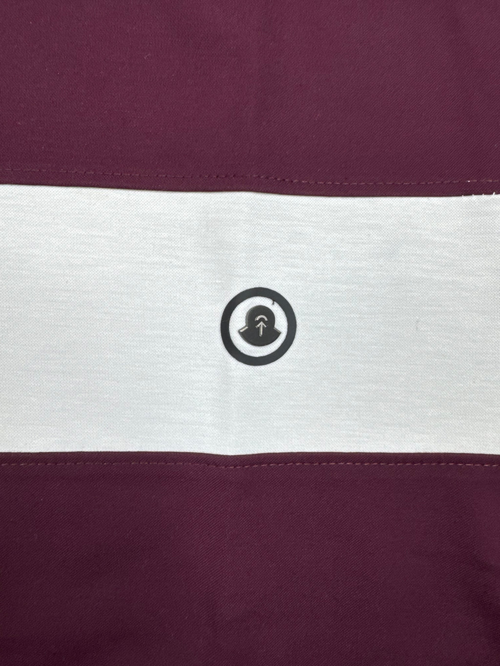 Colorblock Striped Chest Panel Polo
