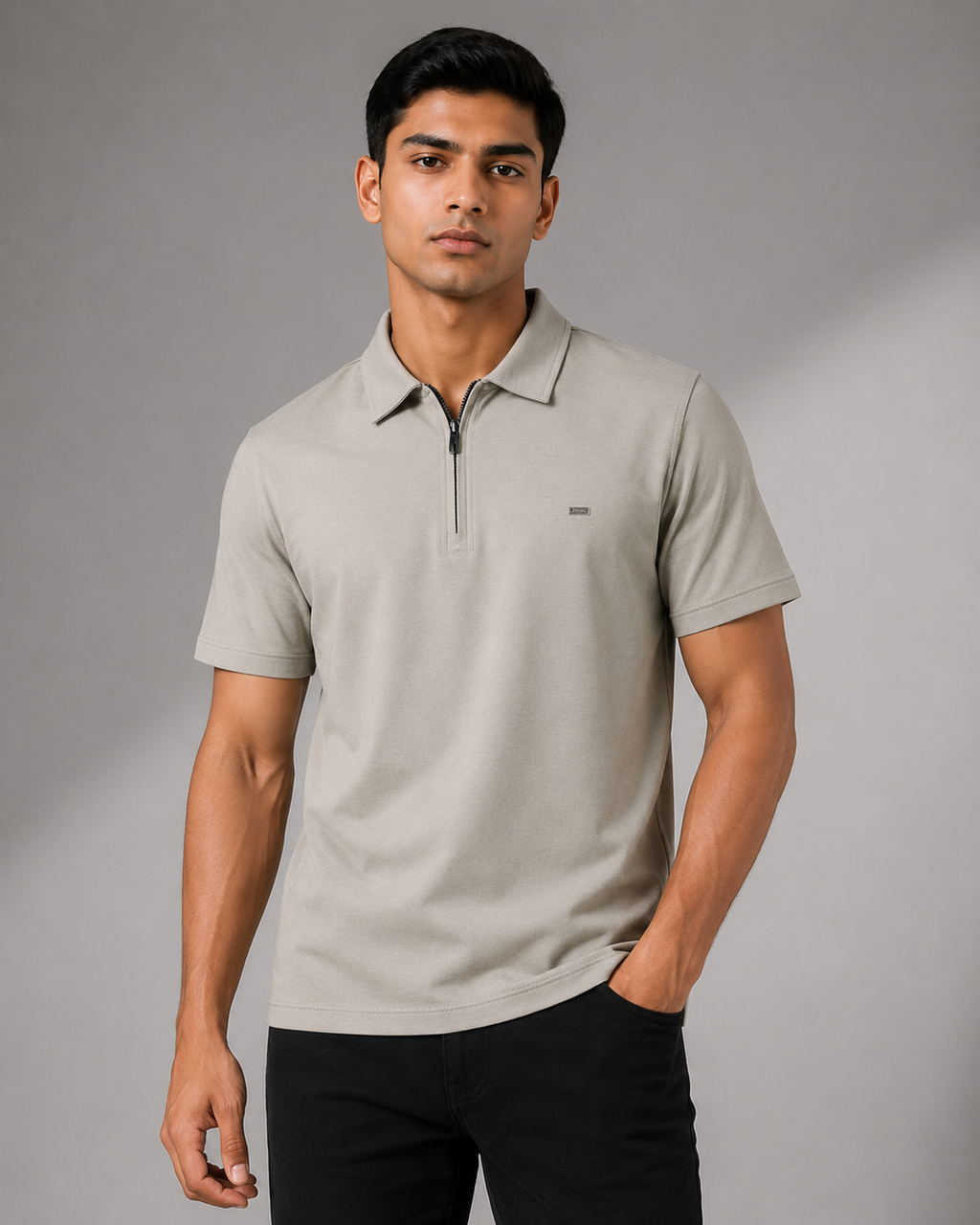 Scuba Zip-Polo