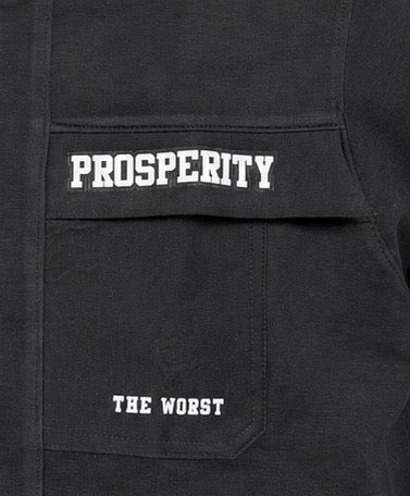 Prosperity Pocket Black tee