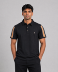 Colorblock Panel Polo