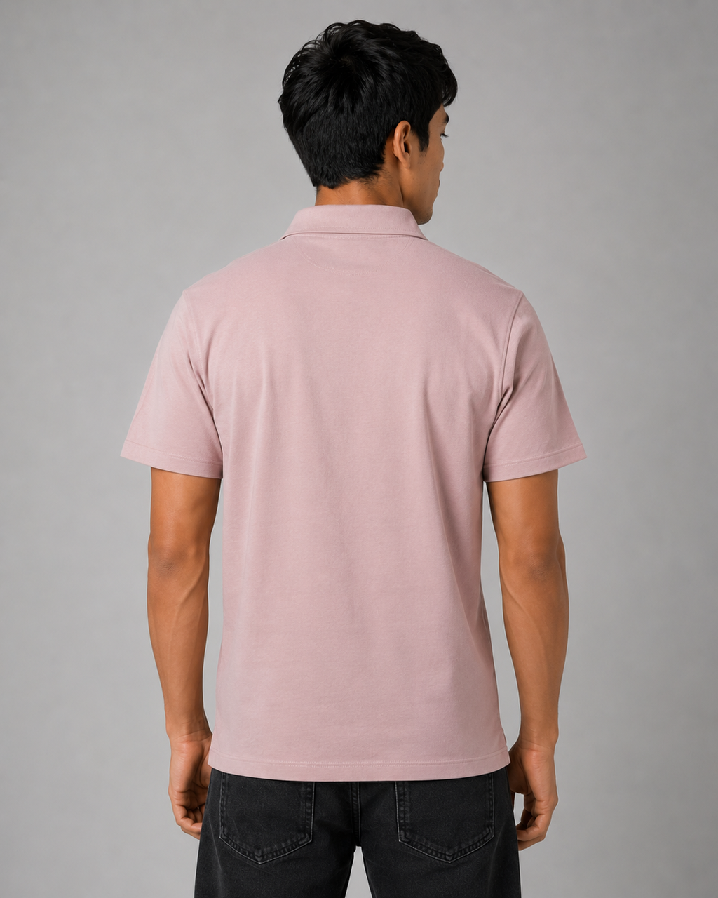 Colorblock Panel Polo