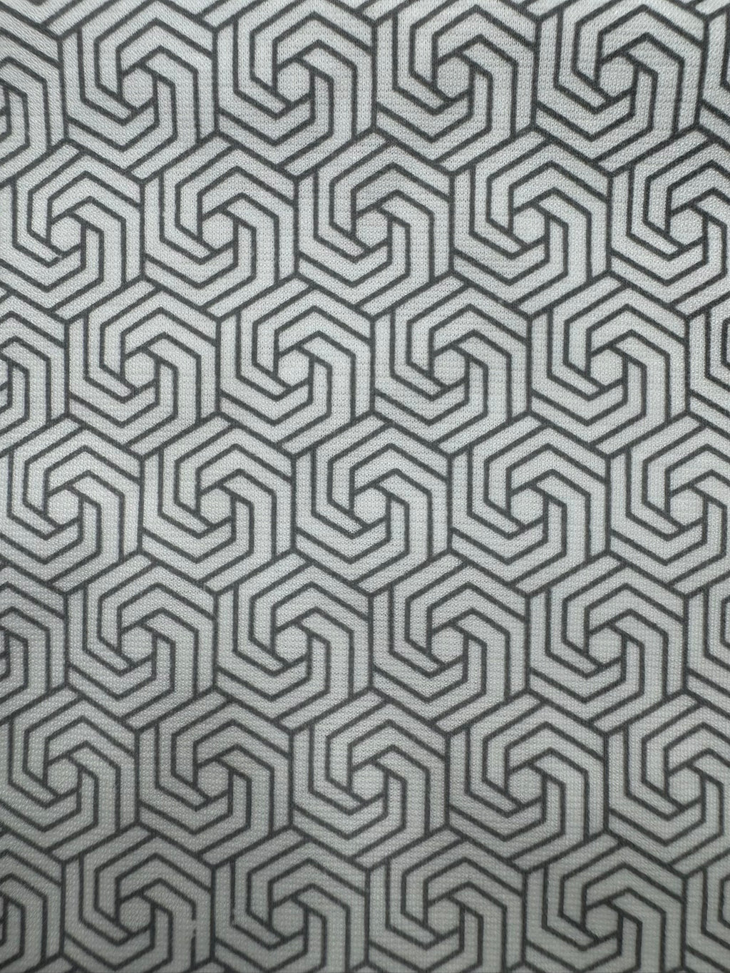 Geometric Print Polo