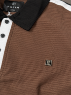 Colorblock Racer Stripe Polo