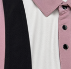 Colorblock Panel Polo