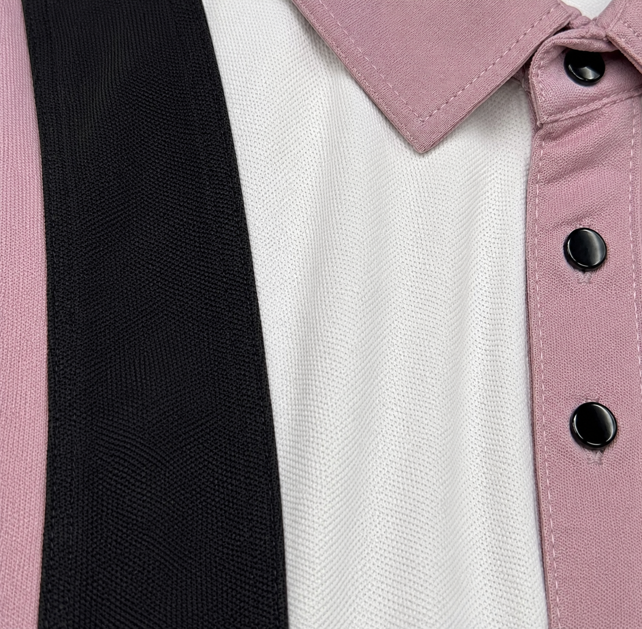Colorblock Panel Polo
