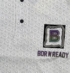 Geometric Print Polo