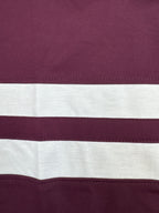 Colorblock Striped Chest Panel Polo