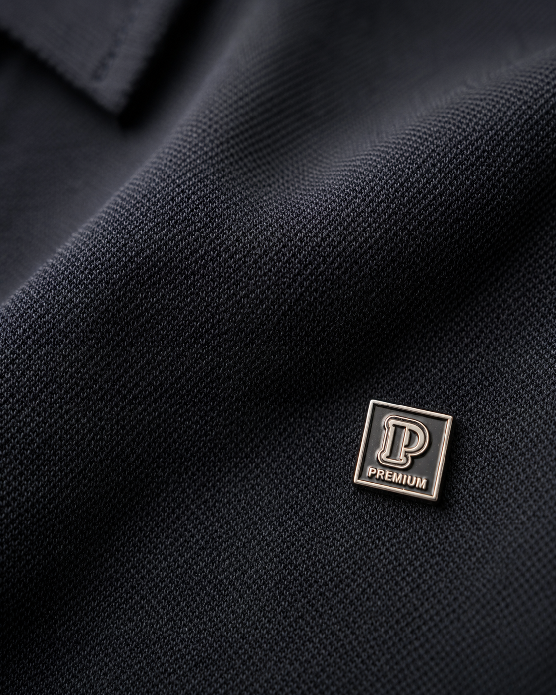 Colorblock Panel Polo