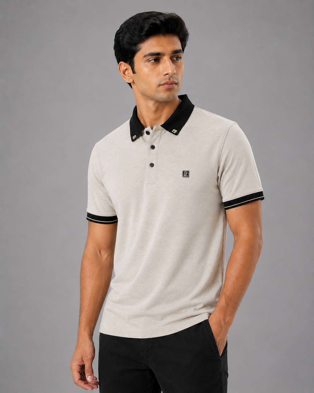 Scuba Contrast Collar Polo