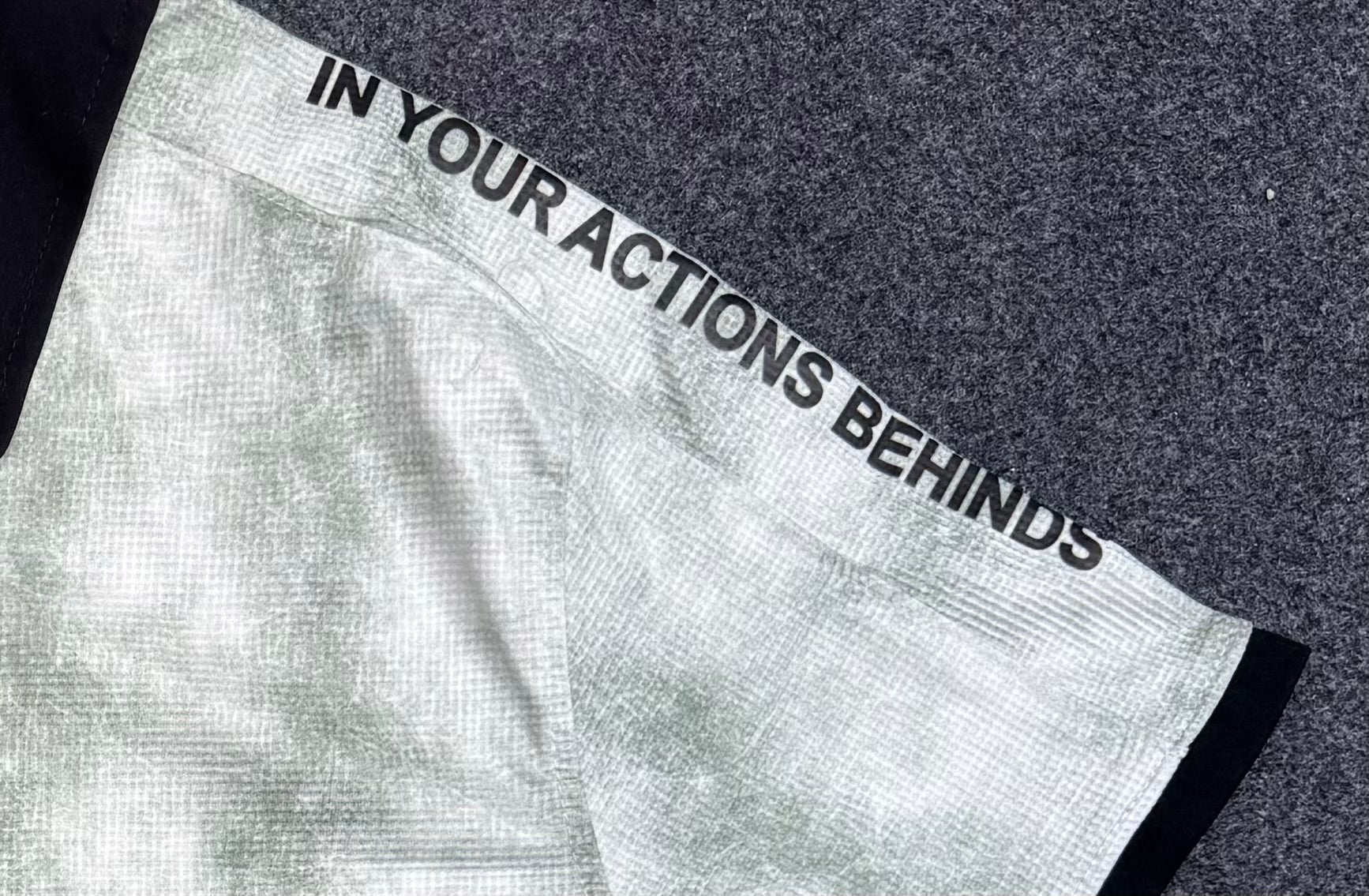 Contrast Textured AOP Zip Polo